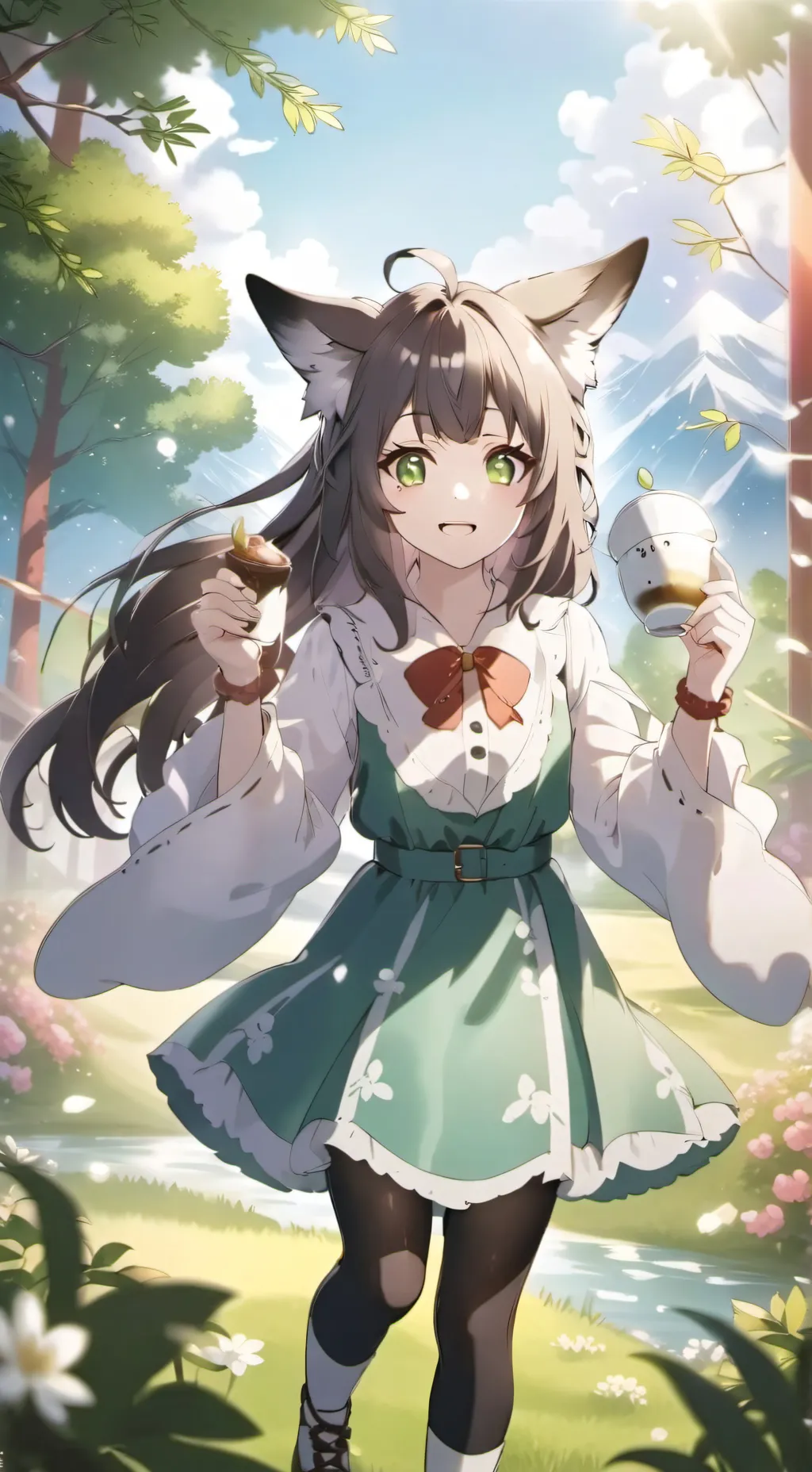 ai character: Molesta a la IA background