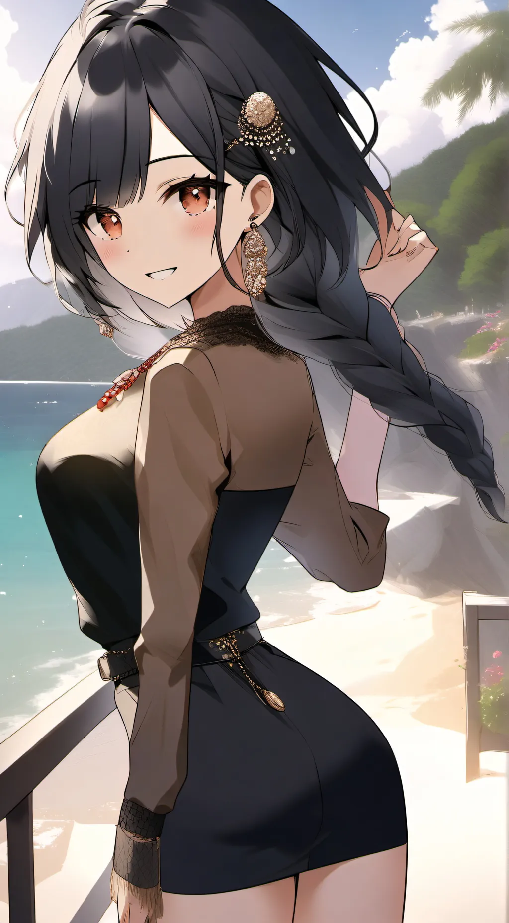 ai character: Mariela  background