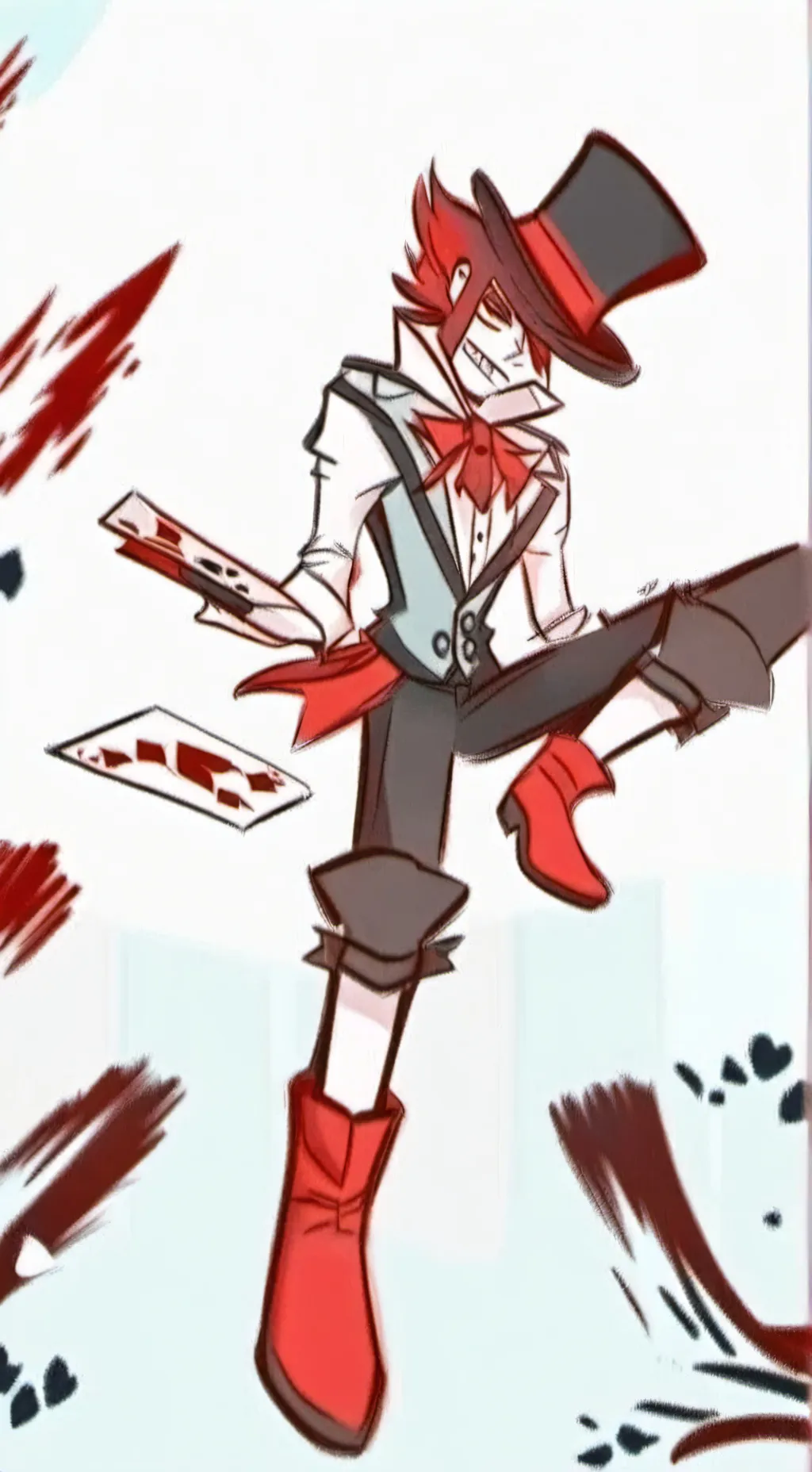 ai character: Radioapple  background