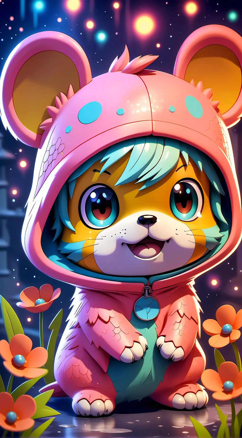 ai character: md,poppy play time background