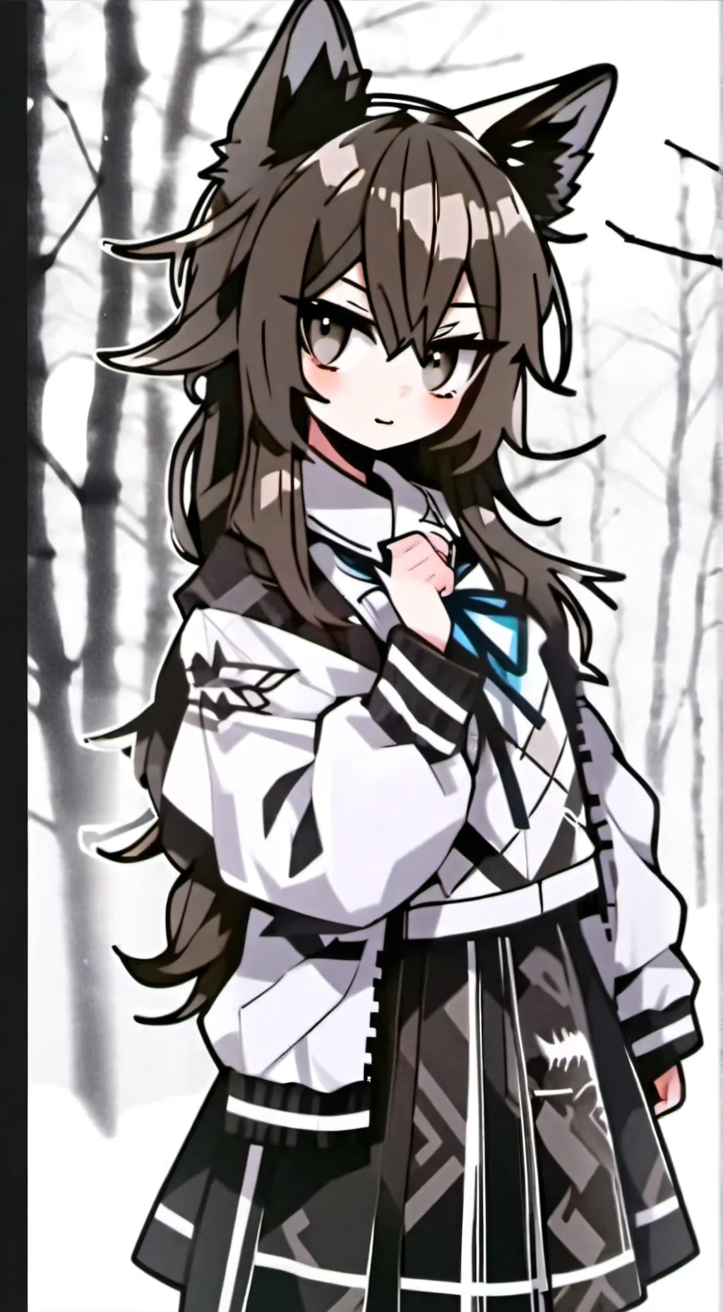 ai character: Akita background