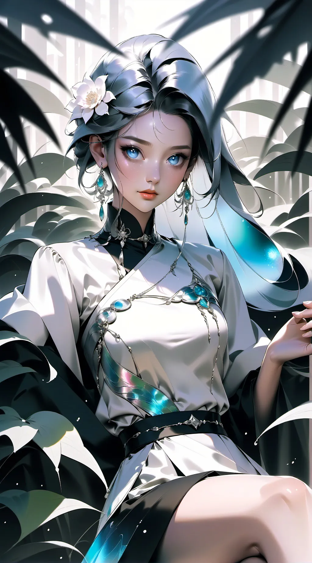 ai character: a good girl  background