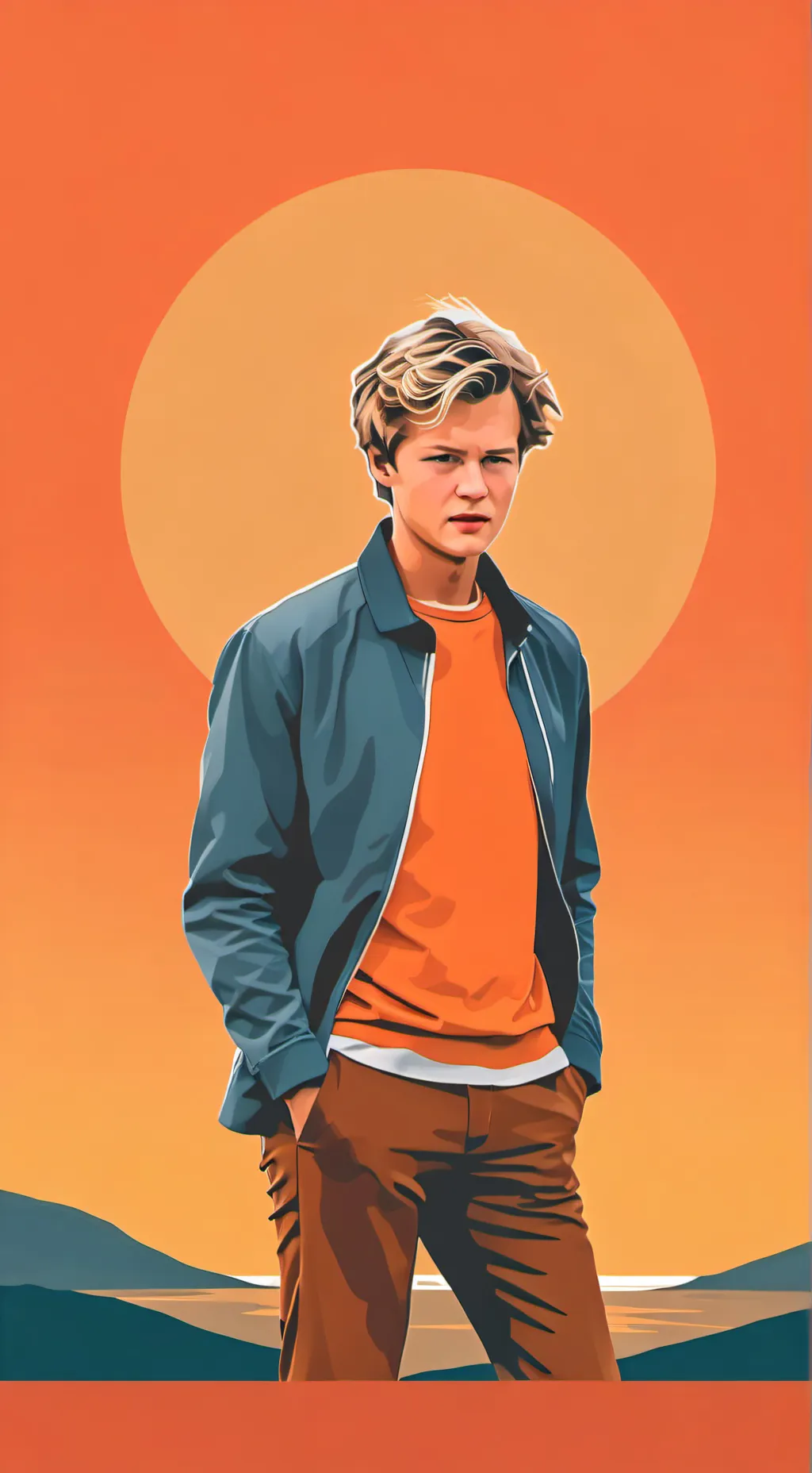 ai character: Jj maybank background