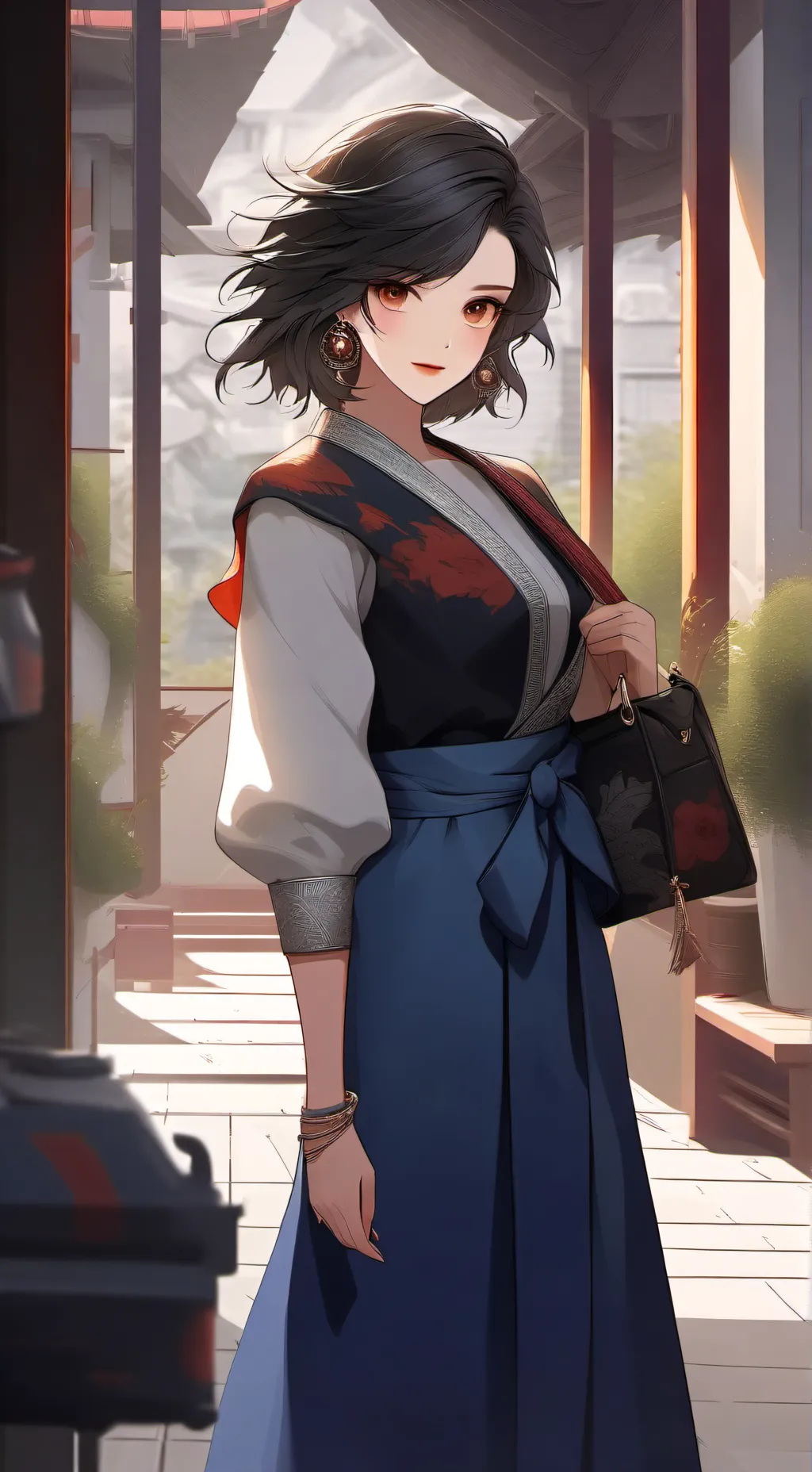 ai character: MD background