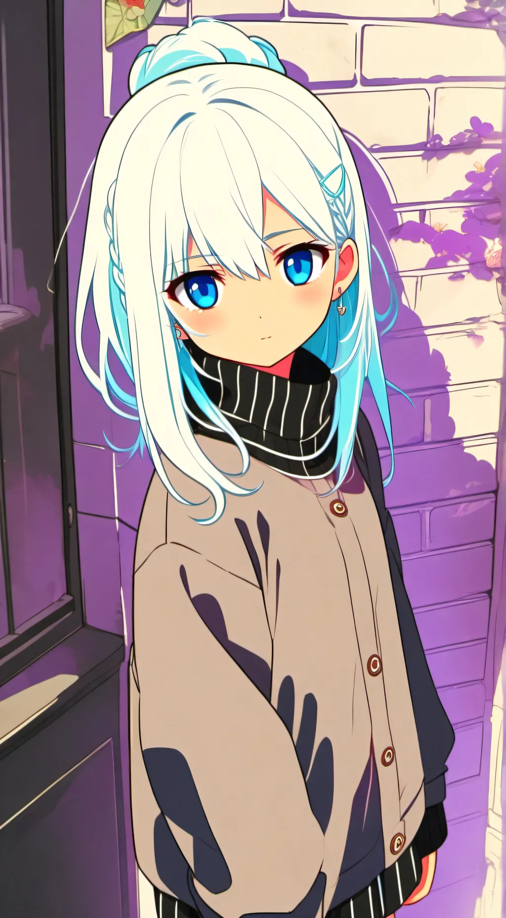 ai character: Lily  background