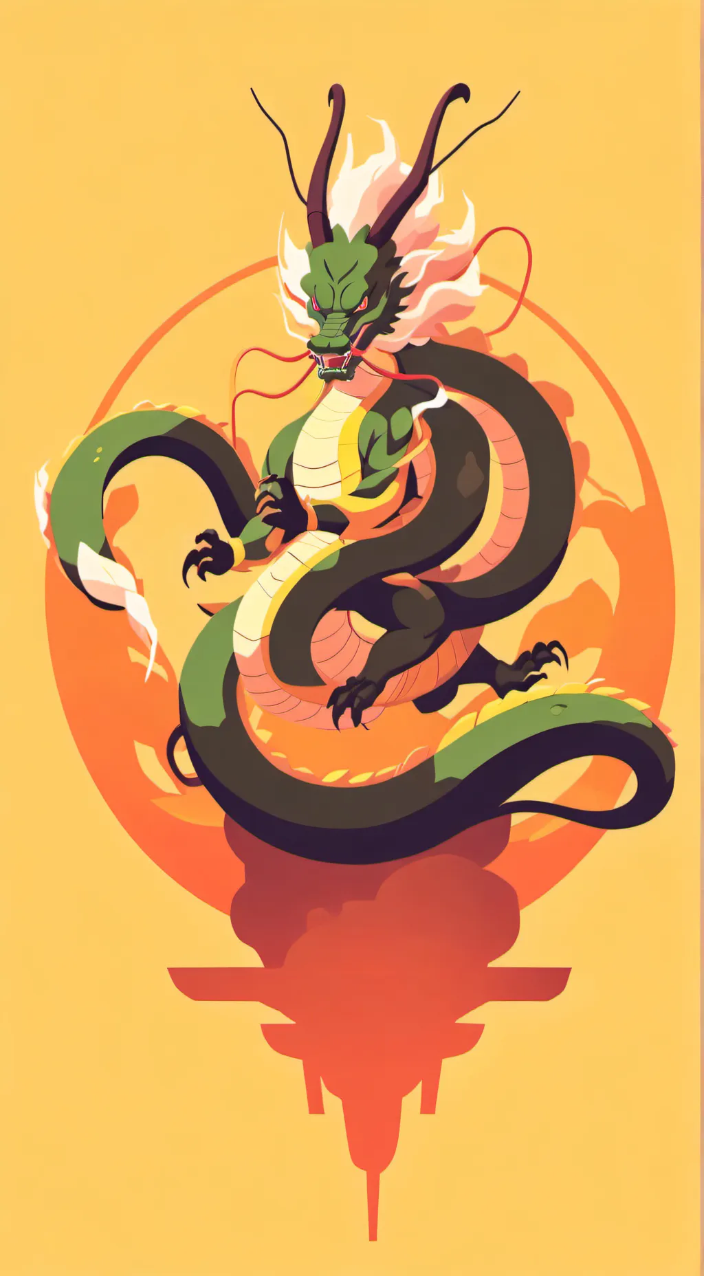 ai character: Immortal god background