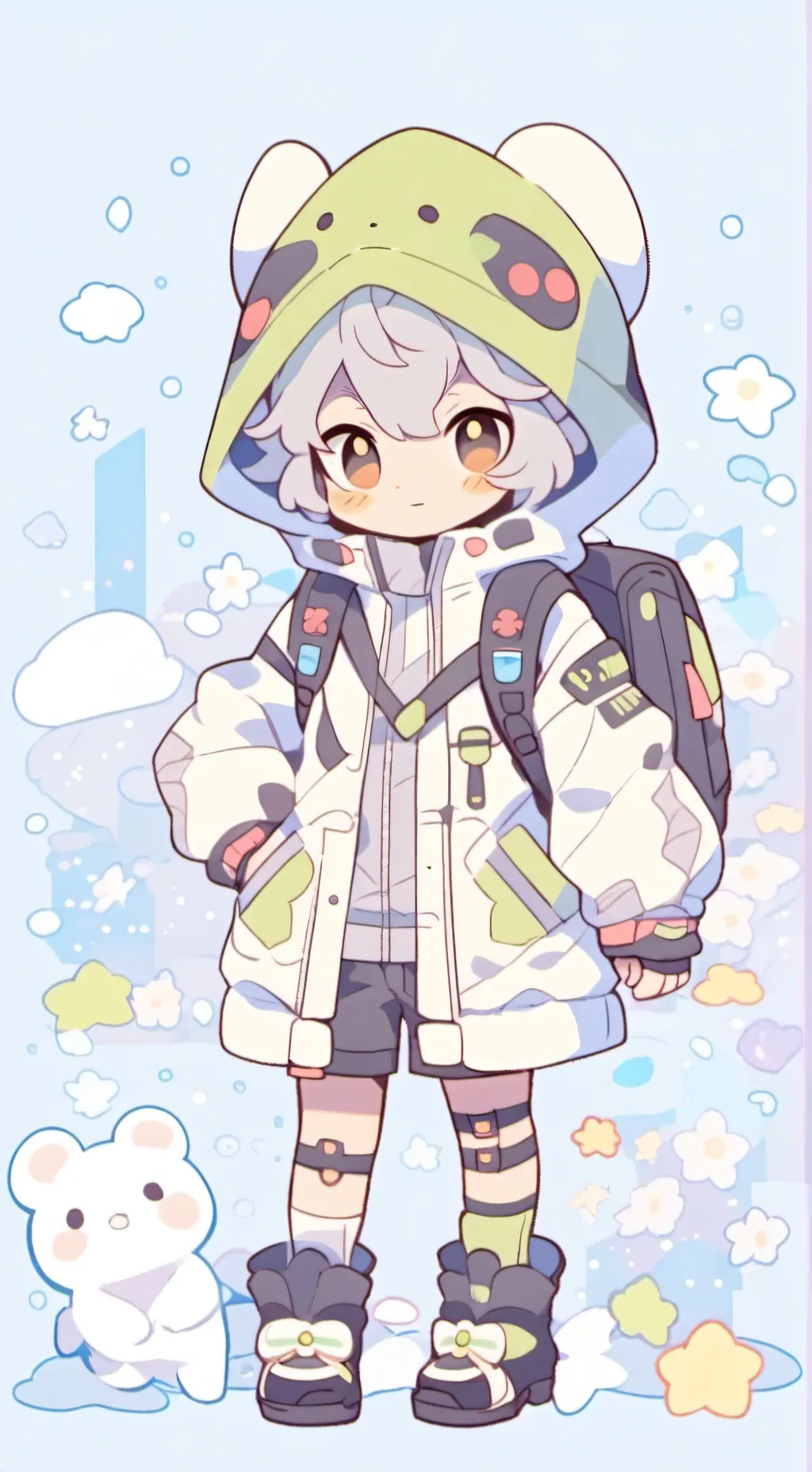 ai character: FOTOSINTESIS background