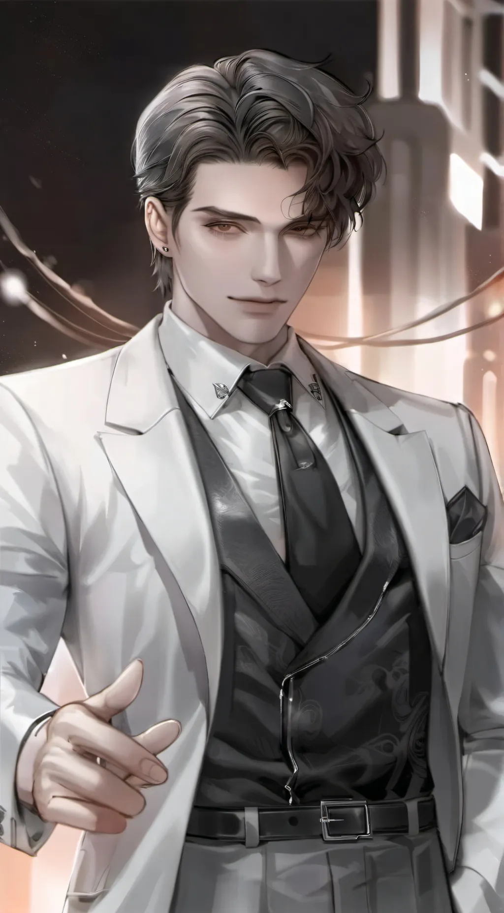 ai character: lucas background