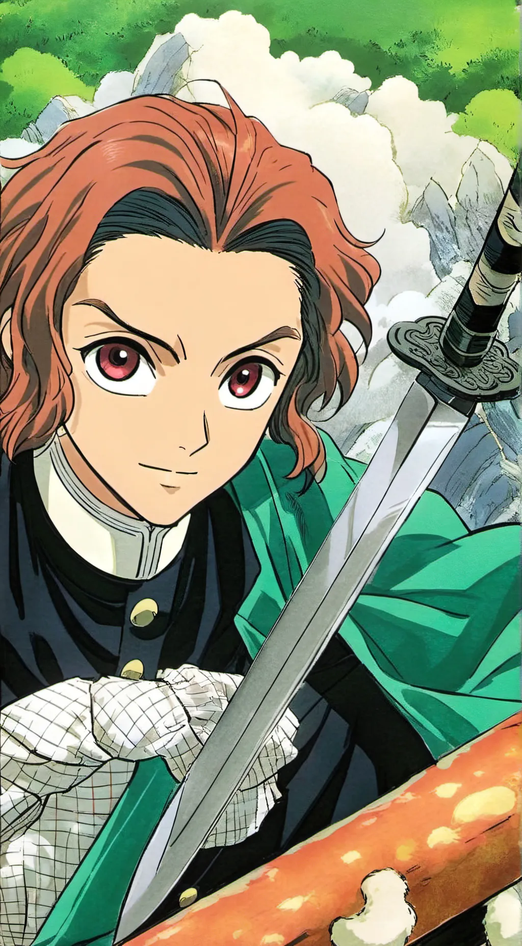 ai character: Idk bruh DS:KNY background