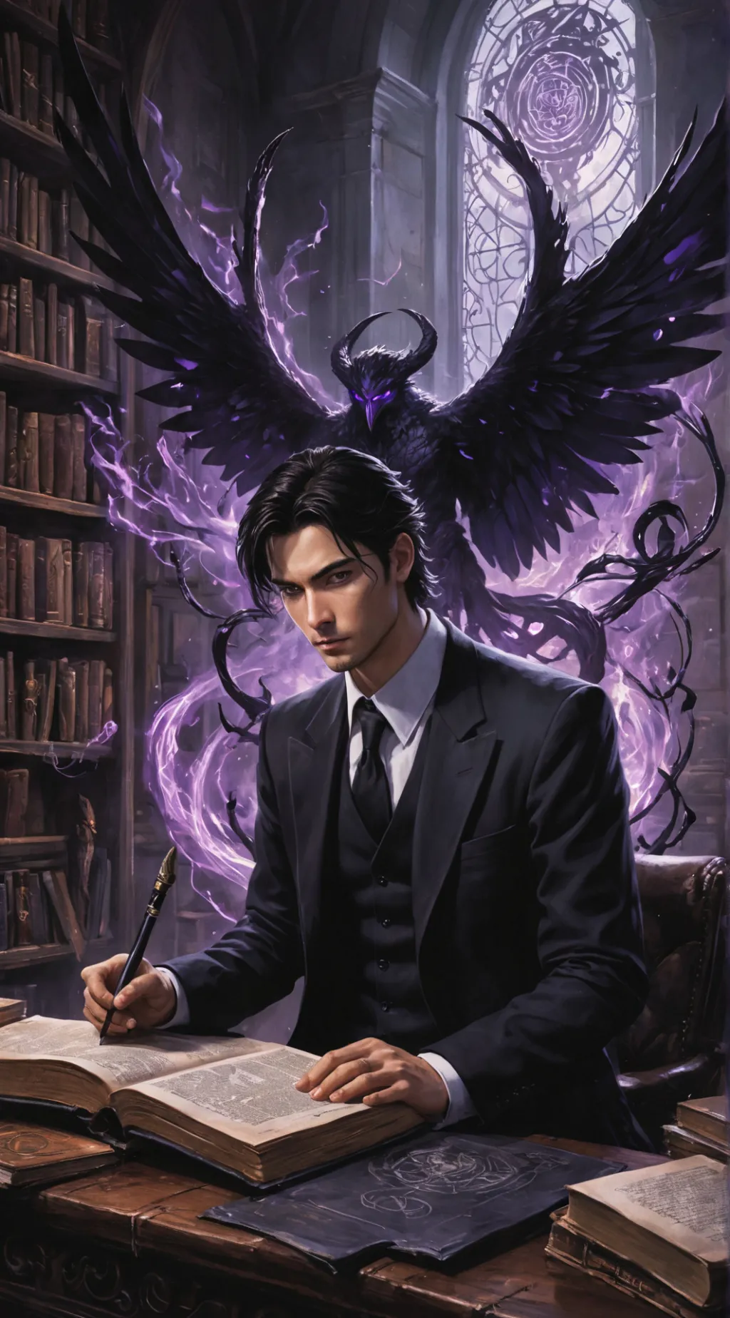 ai character: Thorne background