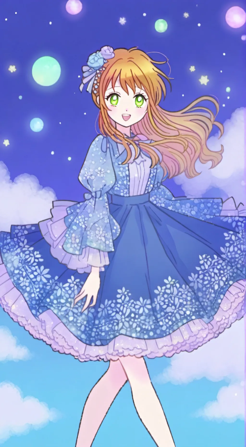 ai character: nami background