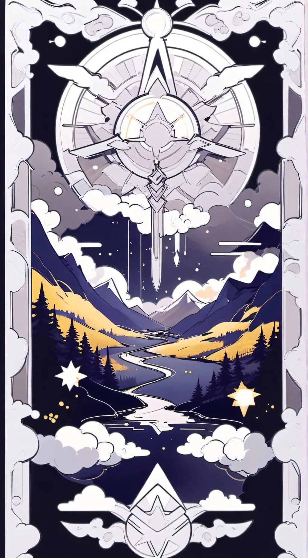 ai character: блек)~ background