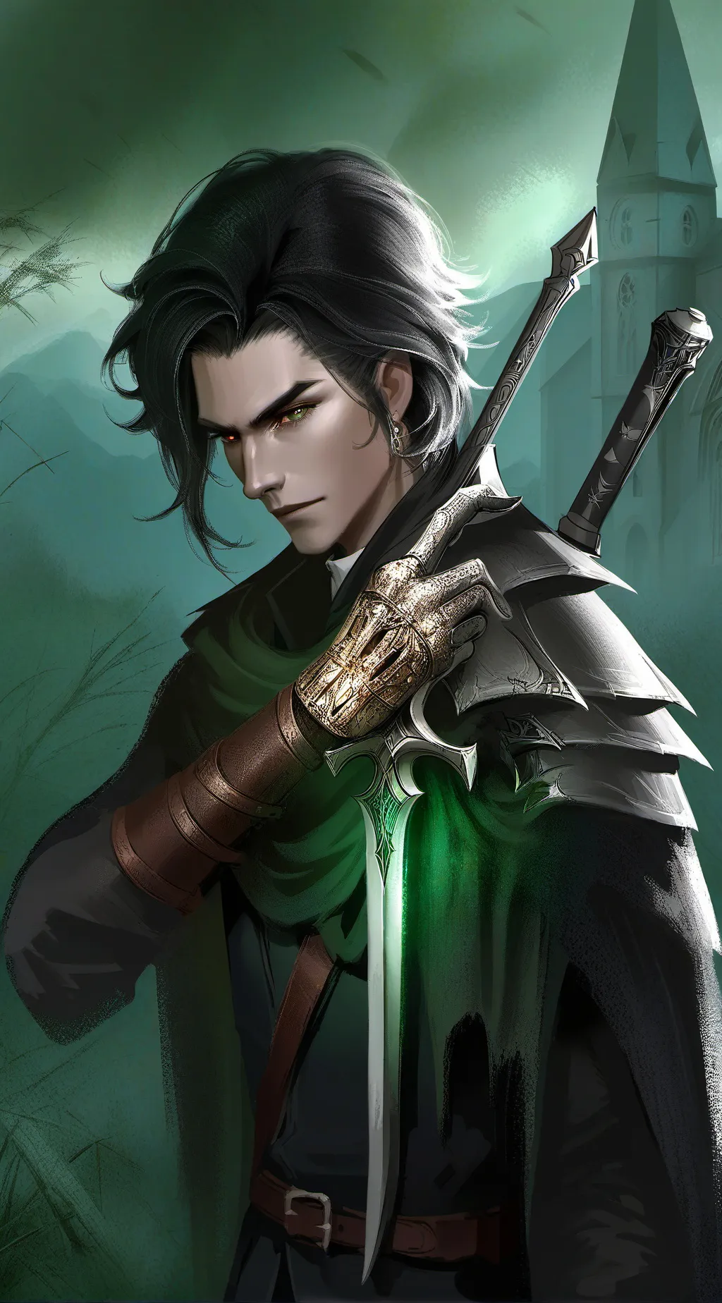 ai character: Dante  background