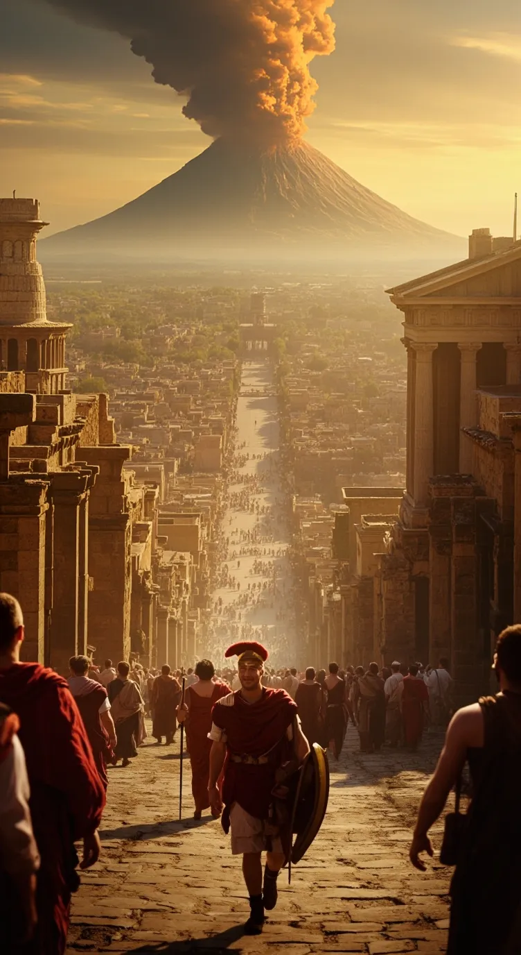 ai character: Помпеи background