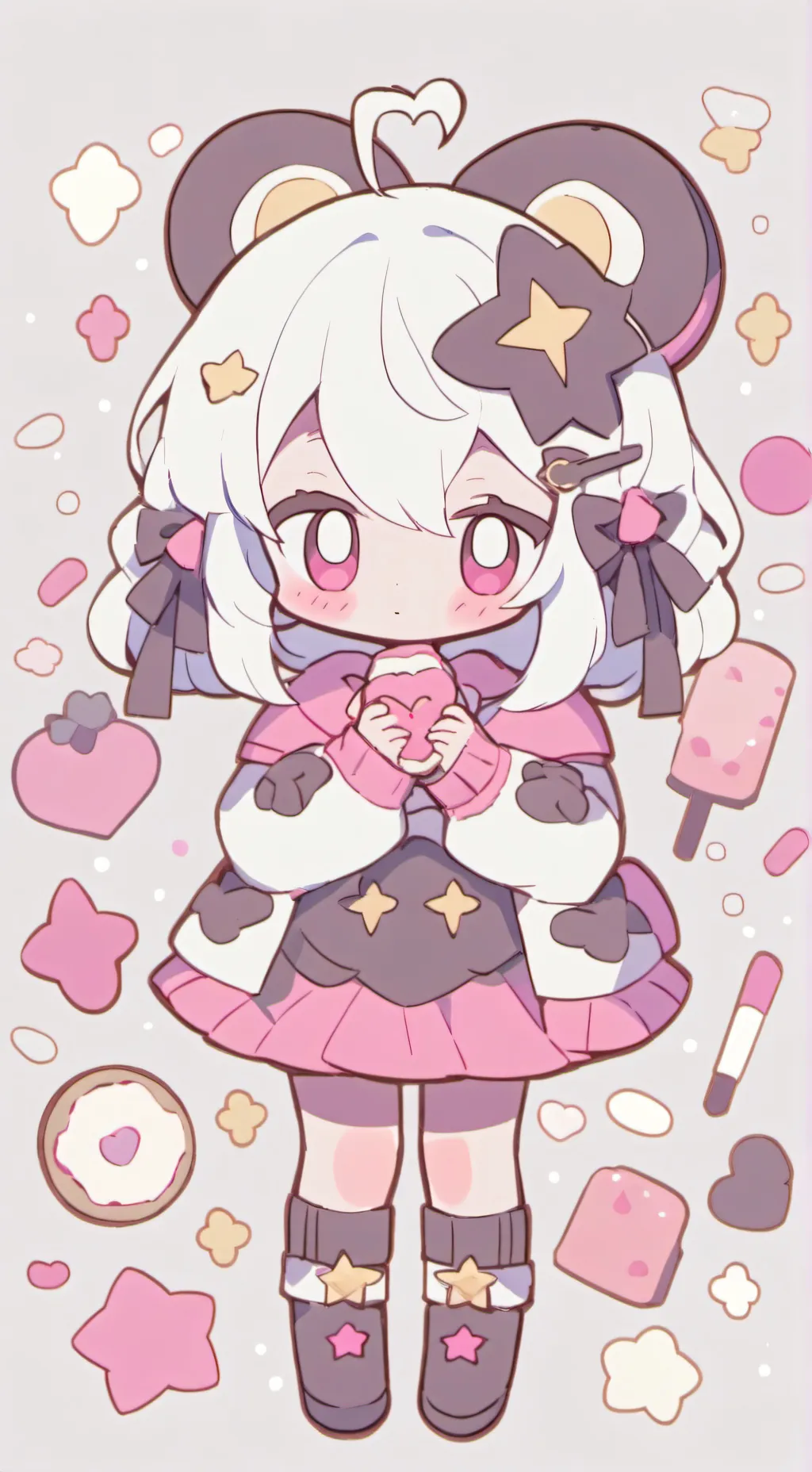 ai character: Requests(repost) background