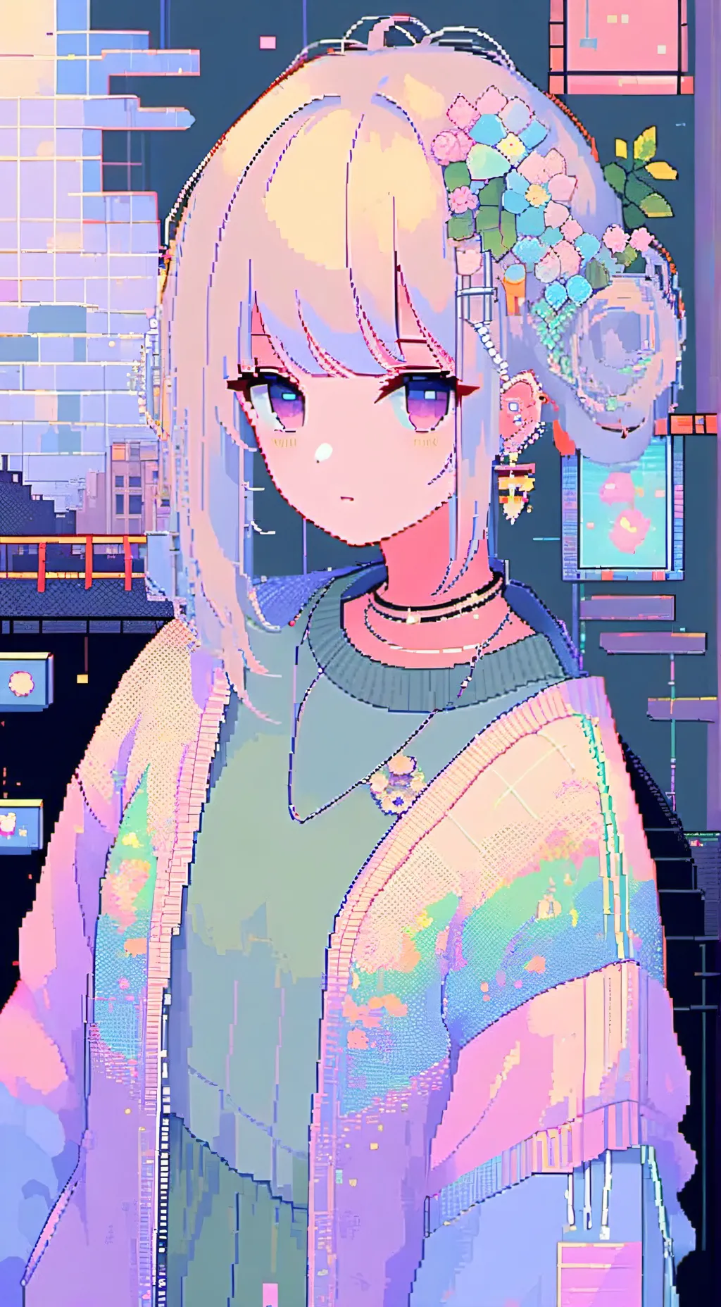 ai character: Stacy background