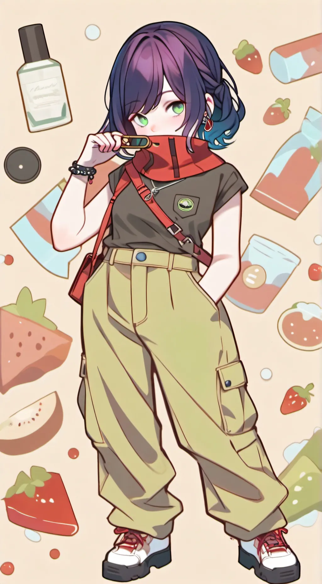 ai character: Trio mha 🧡‼️ background