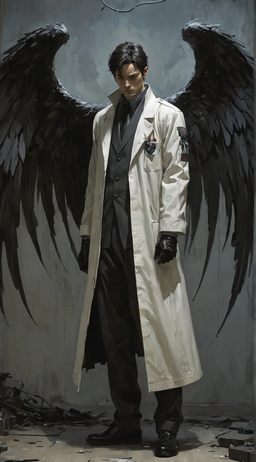 ai character: Azrael background