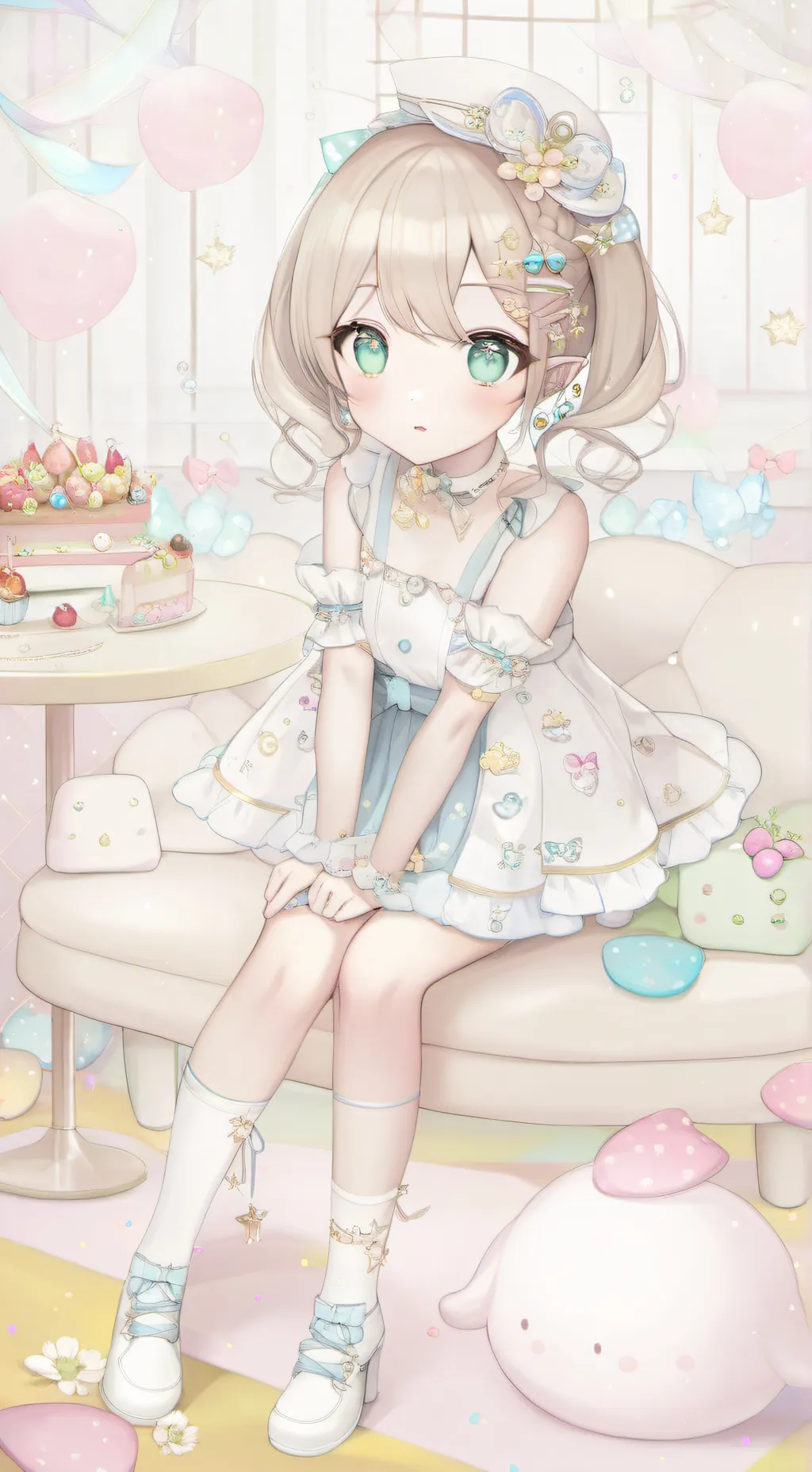 ai character: MHA-night~ background