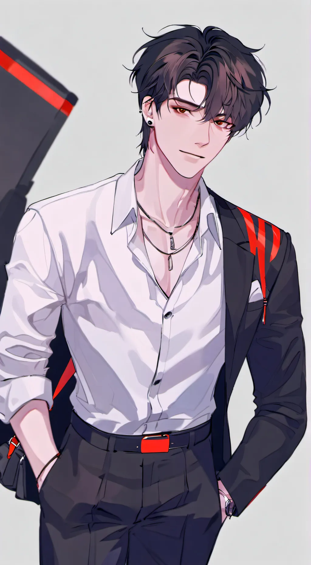 ai character: Theo✓ background