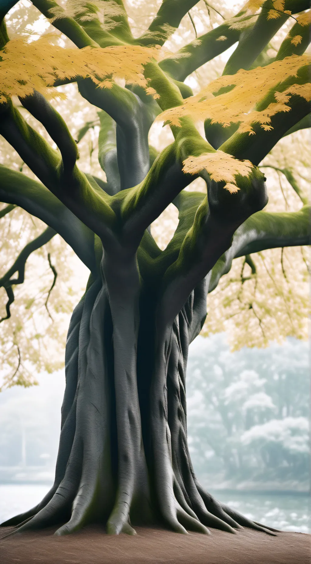 ai character: arbol background