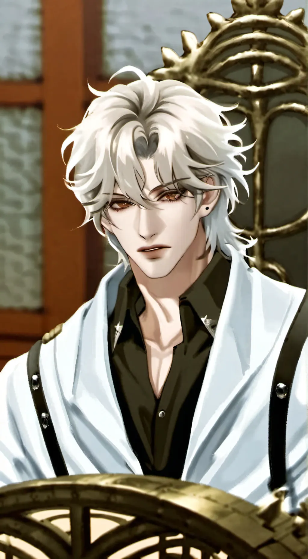 ai character: Leon persausis background