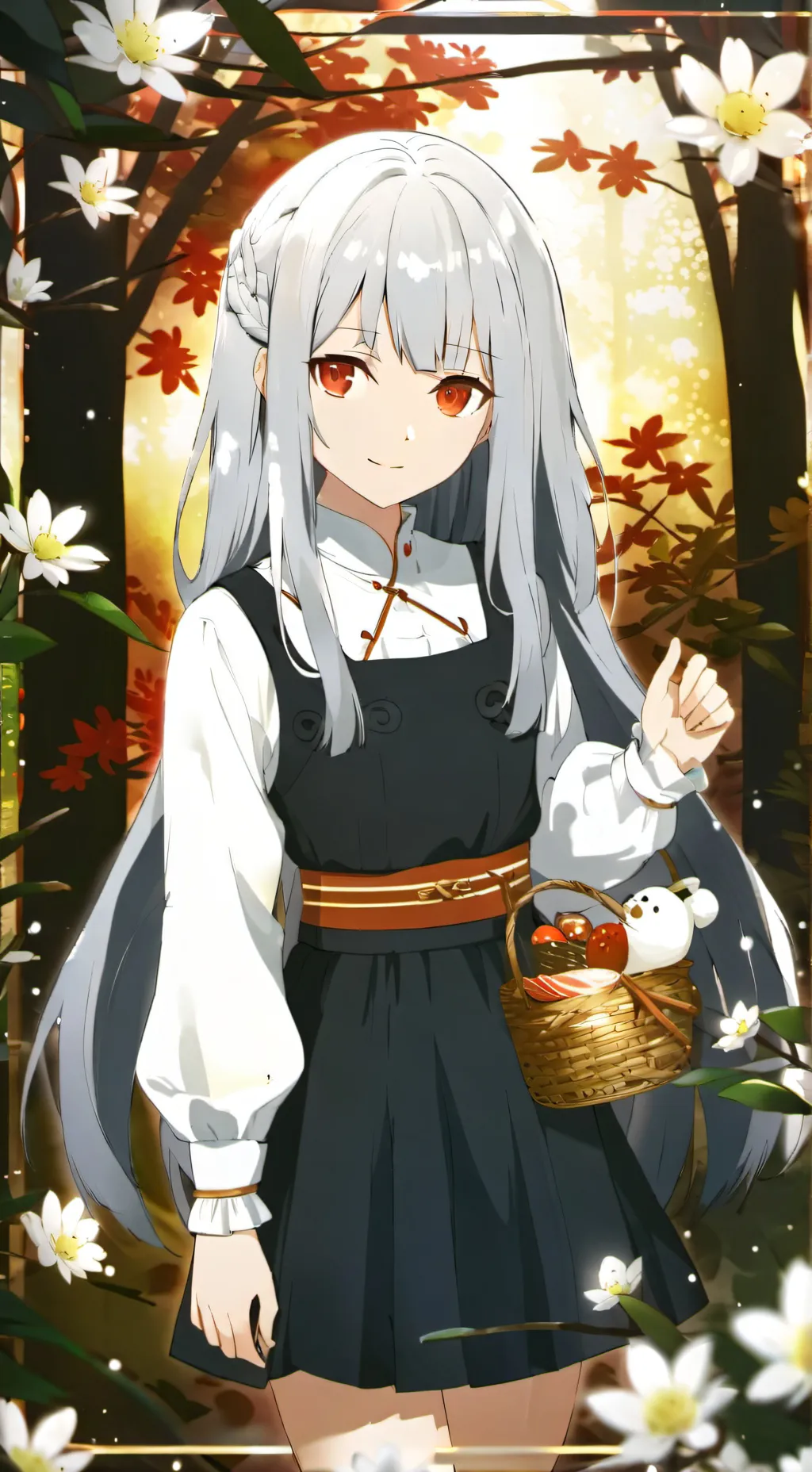 ai character: toga background