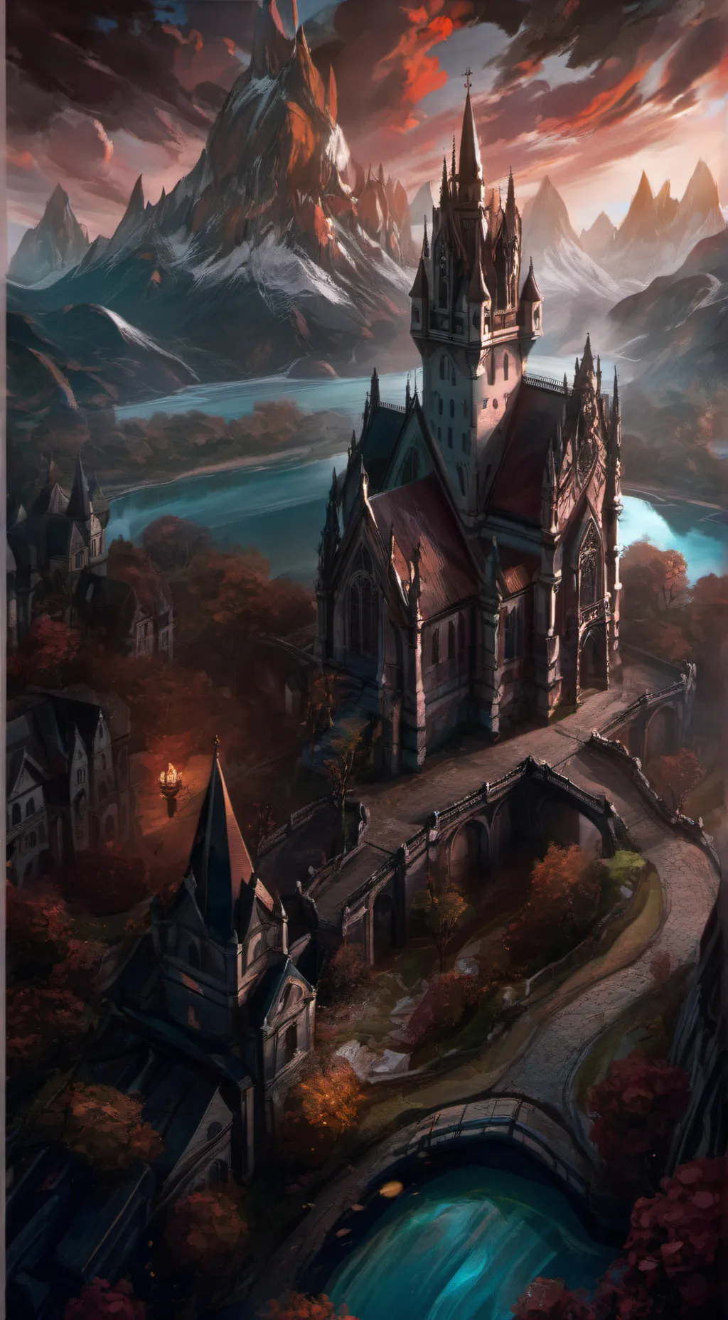 ai character: terror background