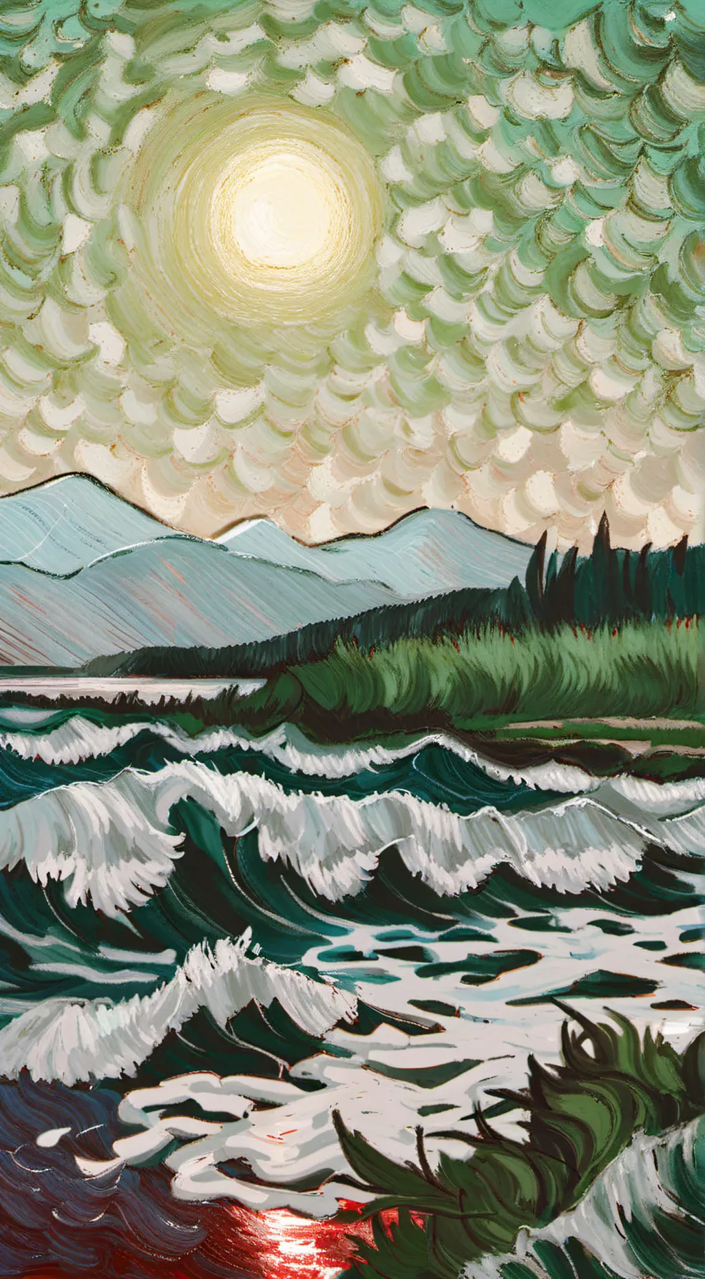 ai character: heavy is dead background