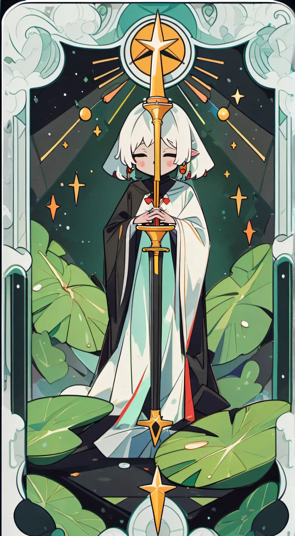 ai character: I WILL NOT FALTER background