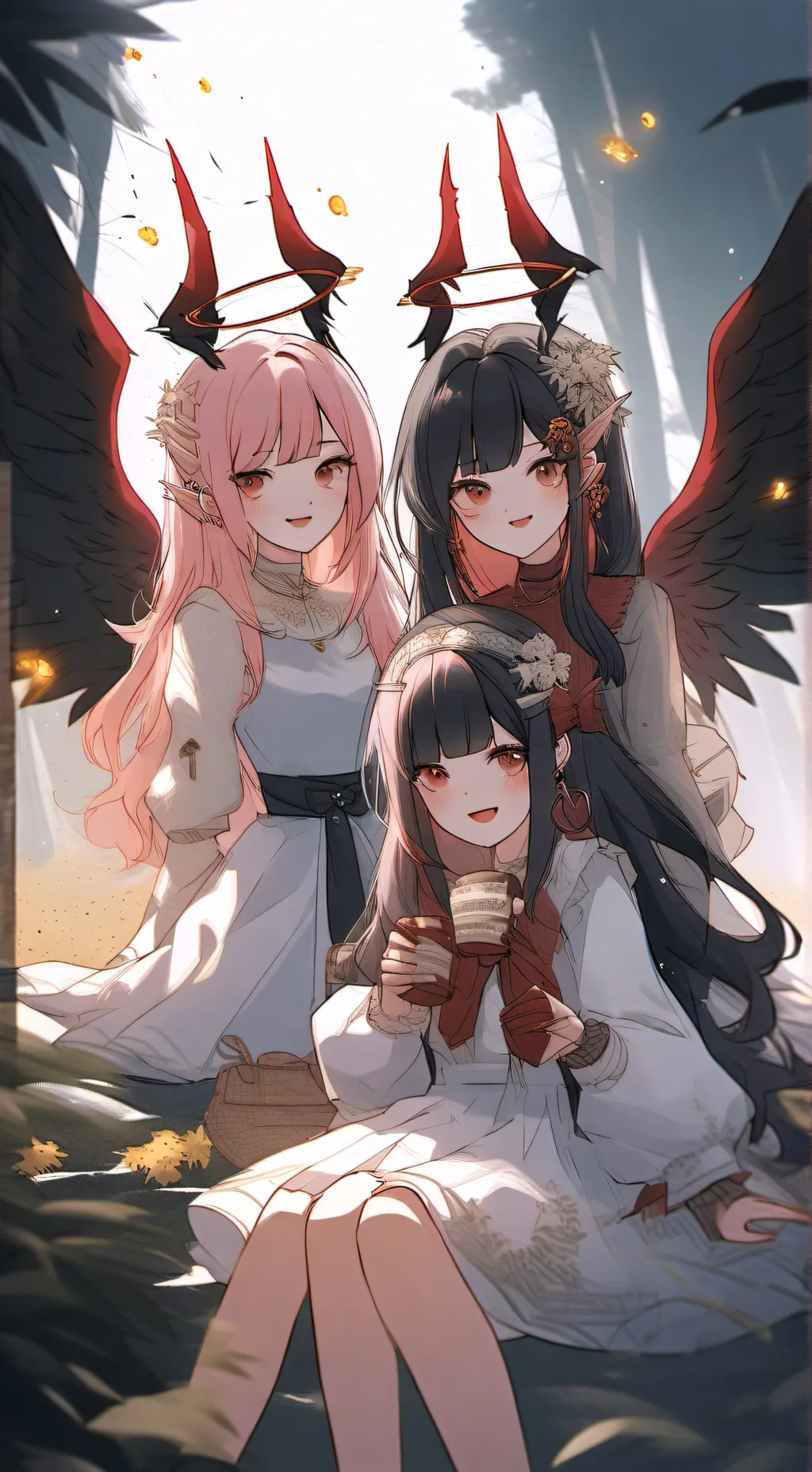 ai character: hi  background