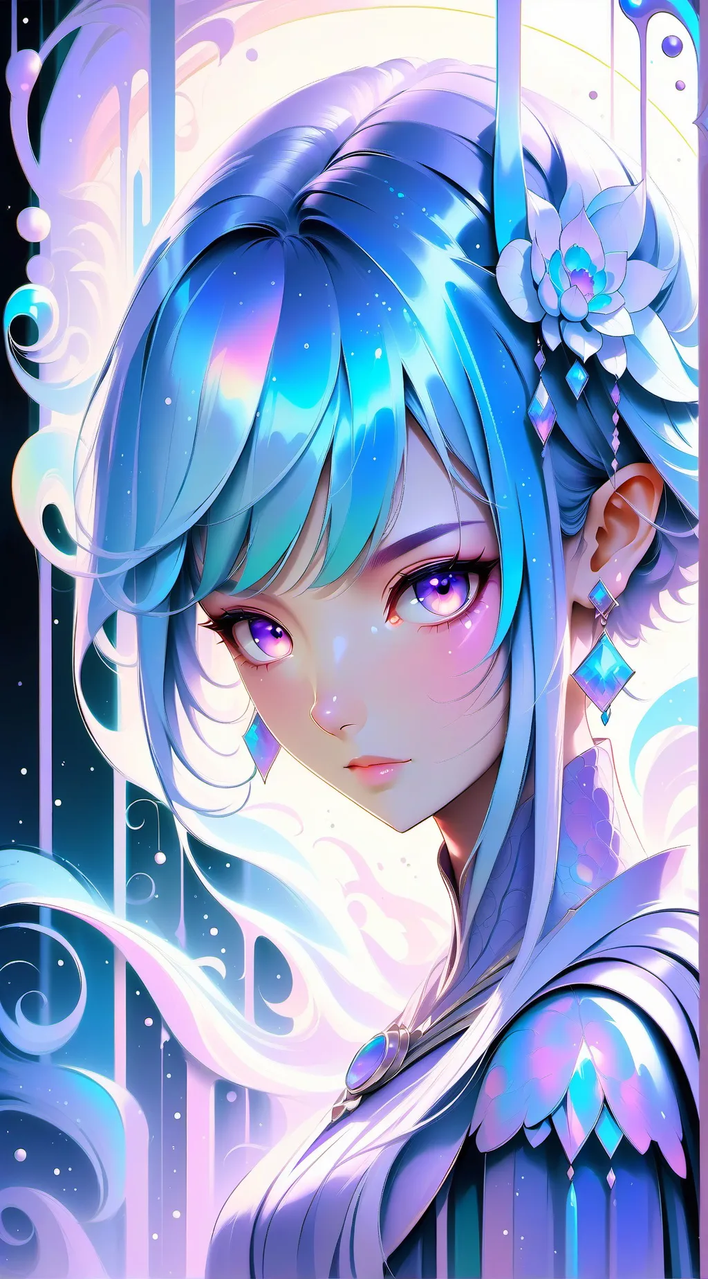 ai character: 💜~hęlêńą~💙 background