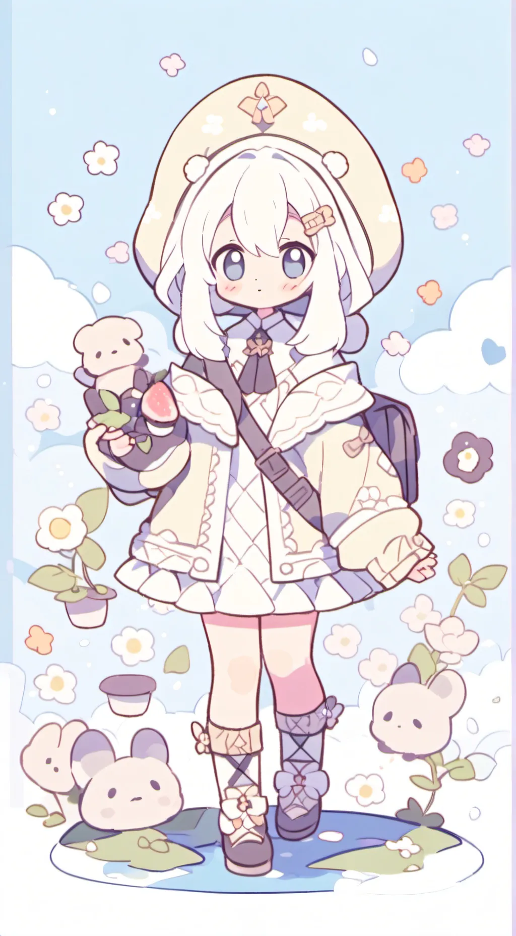 ai character: U X PVC😱😱😱👹 background