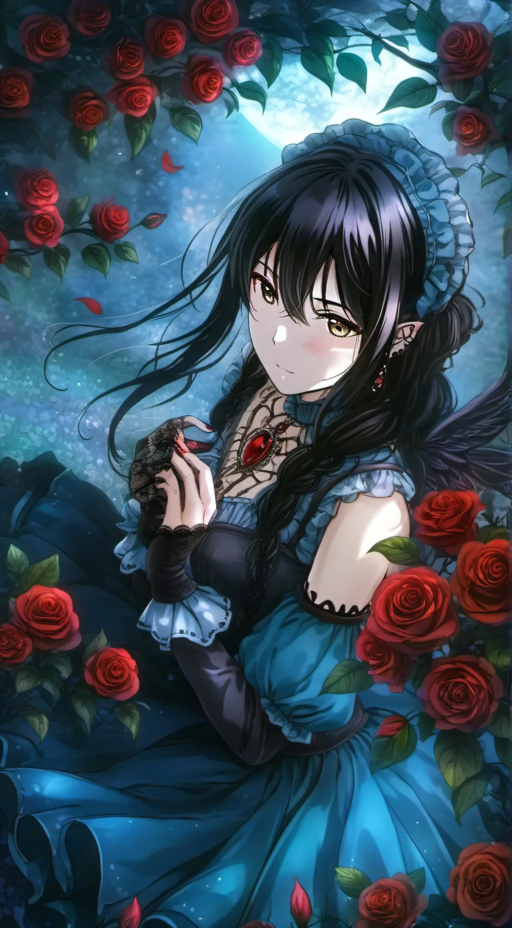 ai character: amy background