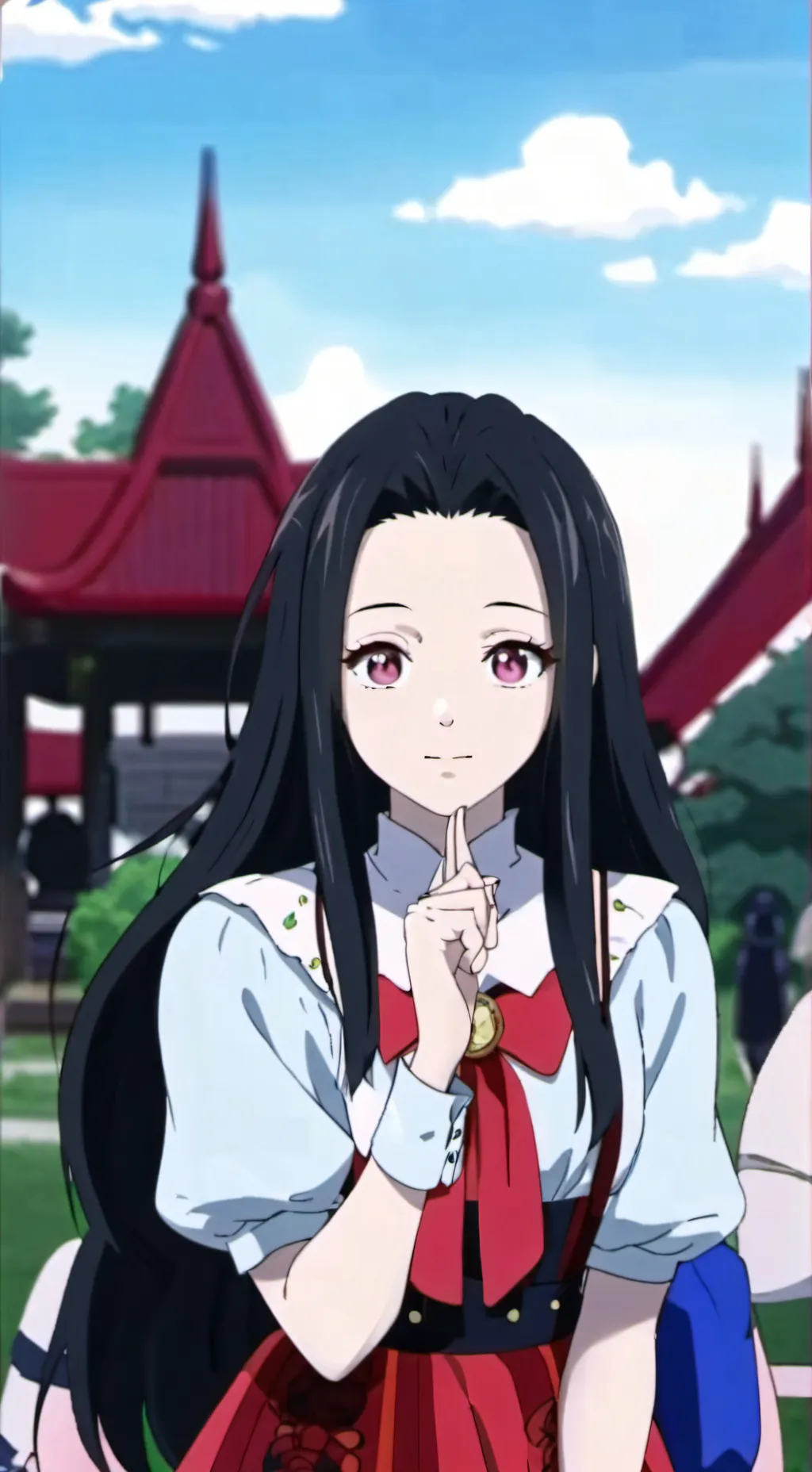 ai character: Kanae💜 background