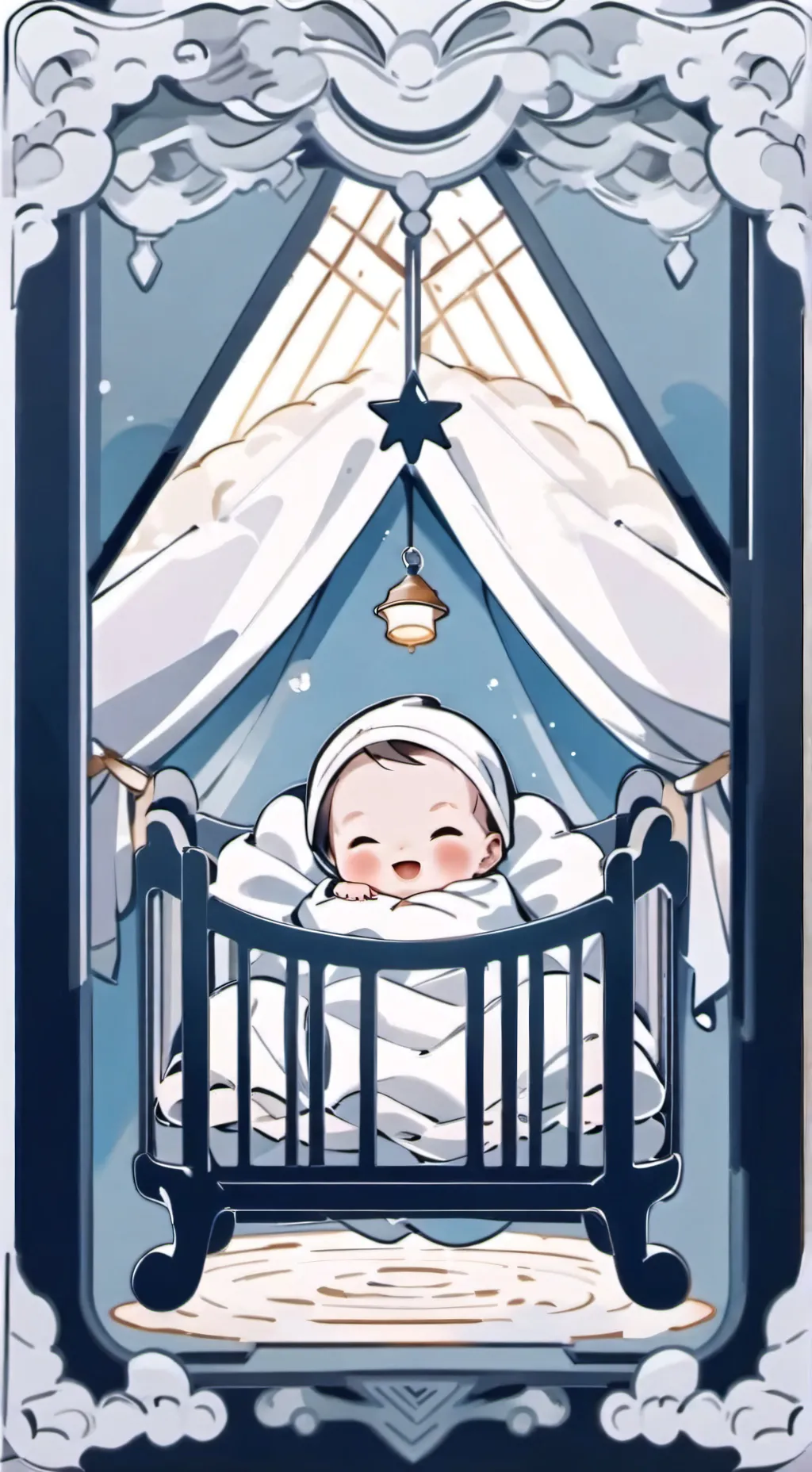 ai character: 🍼cutie daughter 💝 background