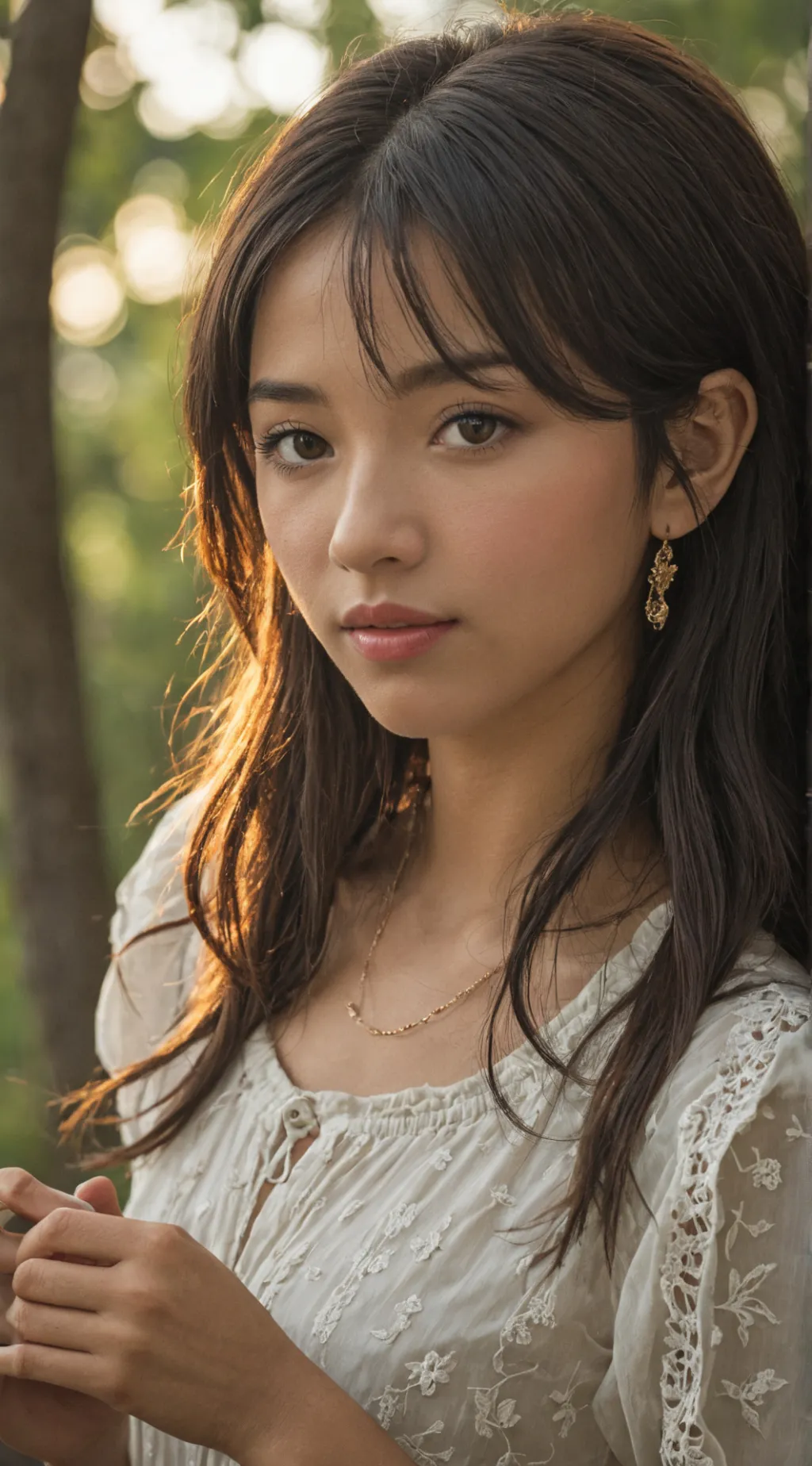 ai character: Miki background