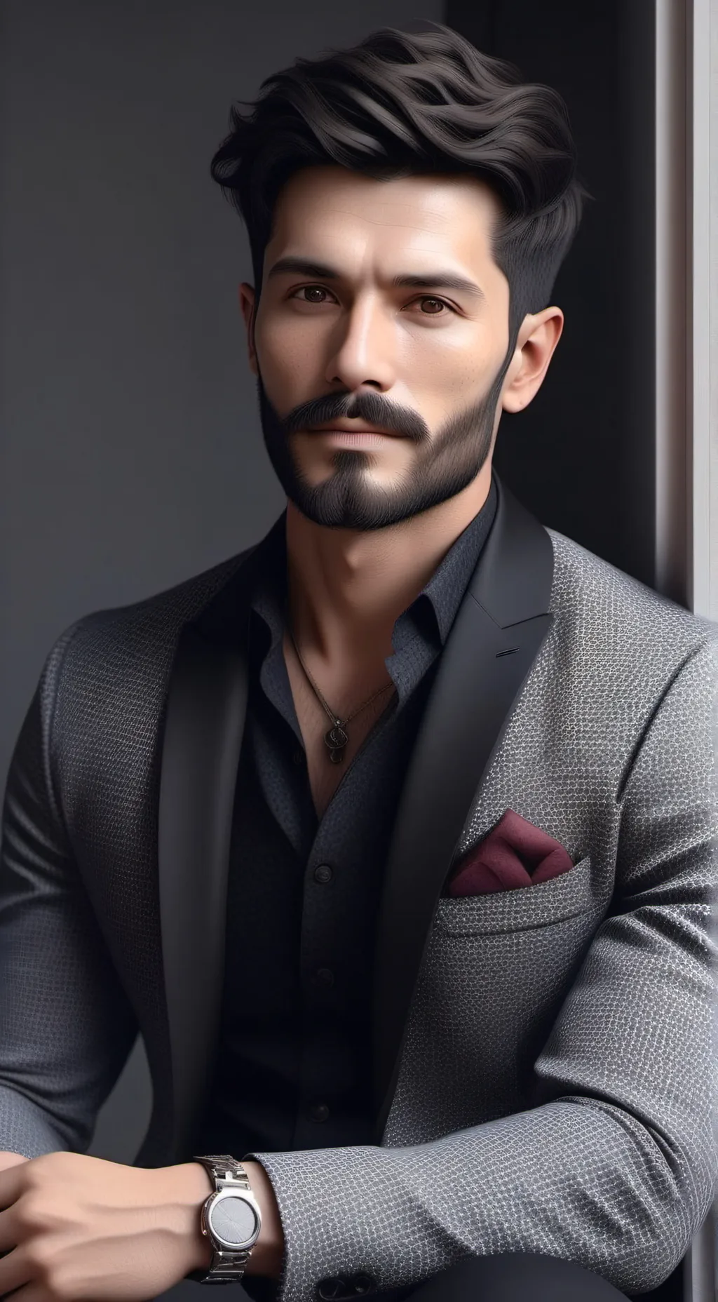 ai character: papa estrito background