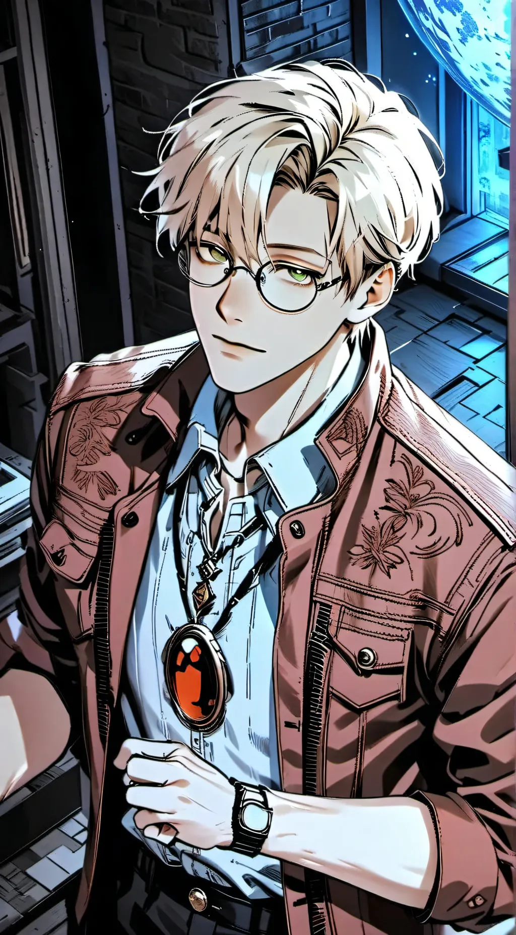 ai character: Aiden (BL) background