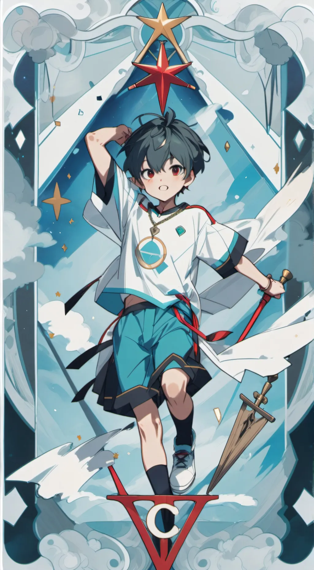 ai character: C00lkidd background