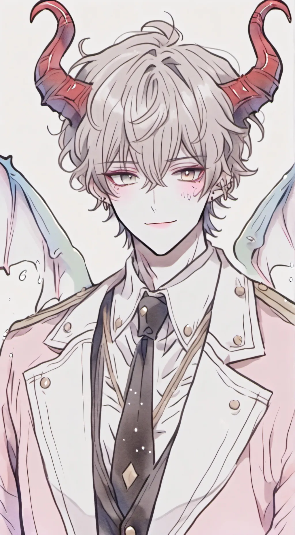 ai character: Lost boy/ girl  background