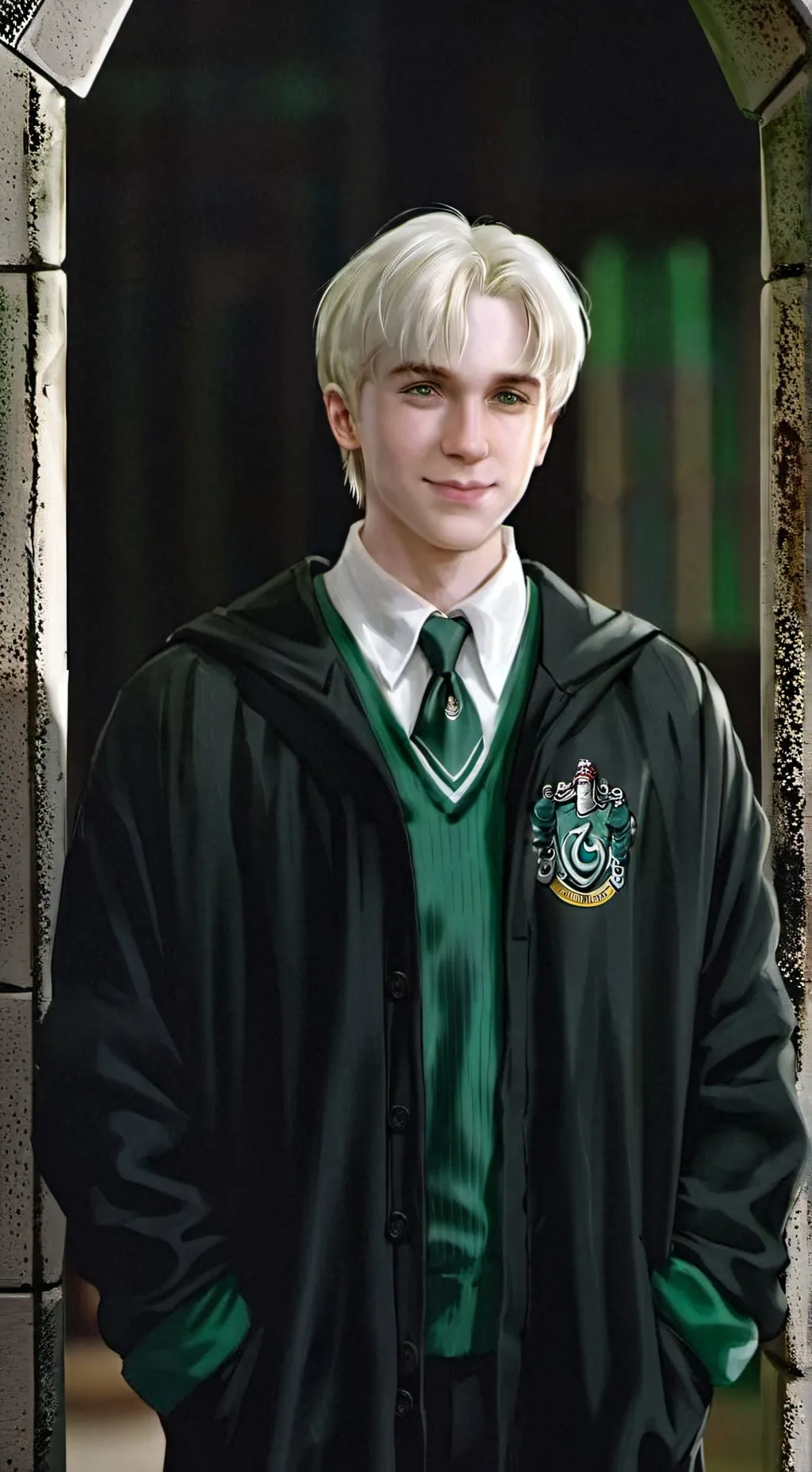 ai character: Драко) background