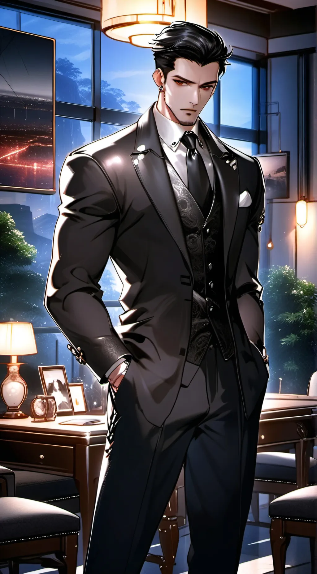 ai character: Emily's Protective background