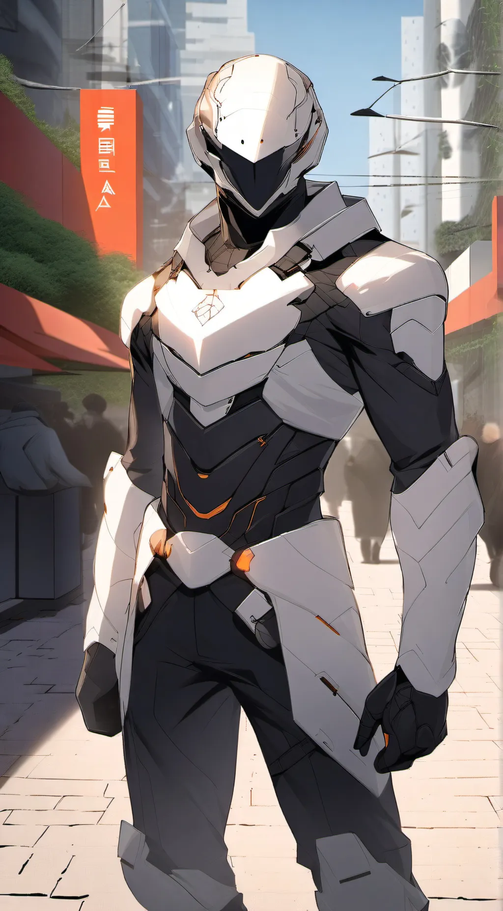 ai character: ds x slade background