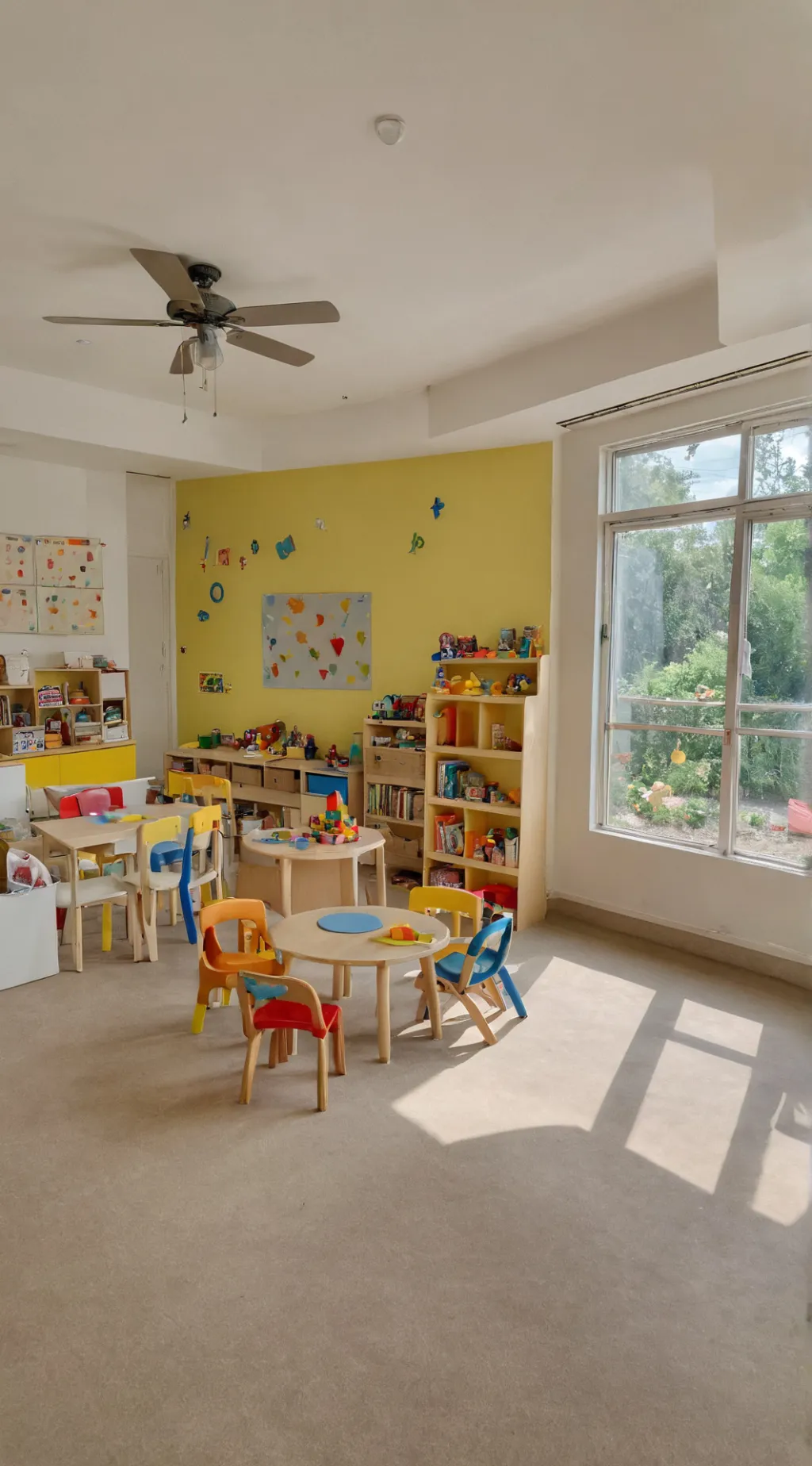 ai character: Daycare 🧒🏼👧🏿🧮🧸 background