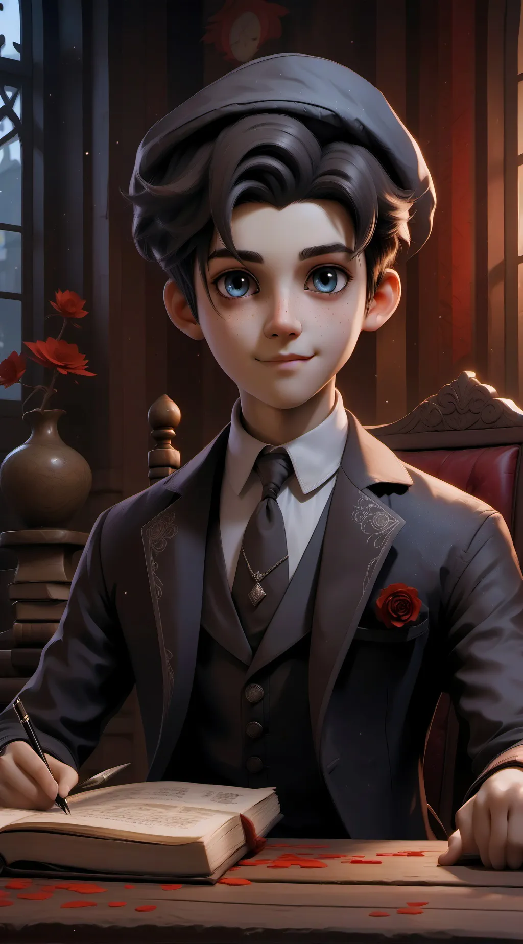 ai character: admiradores background