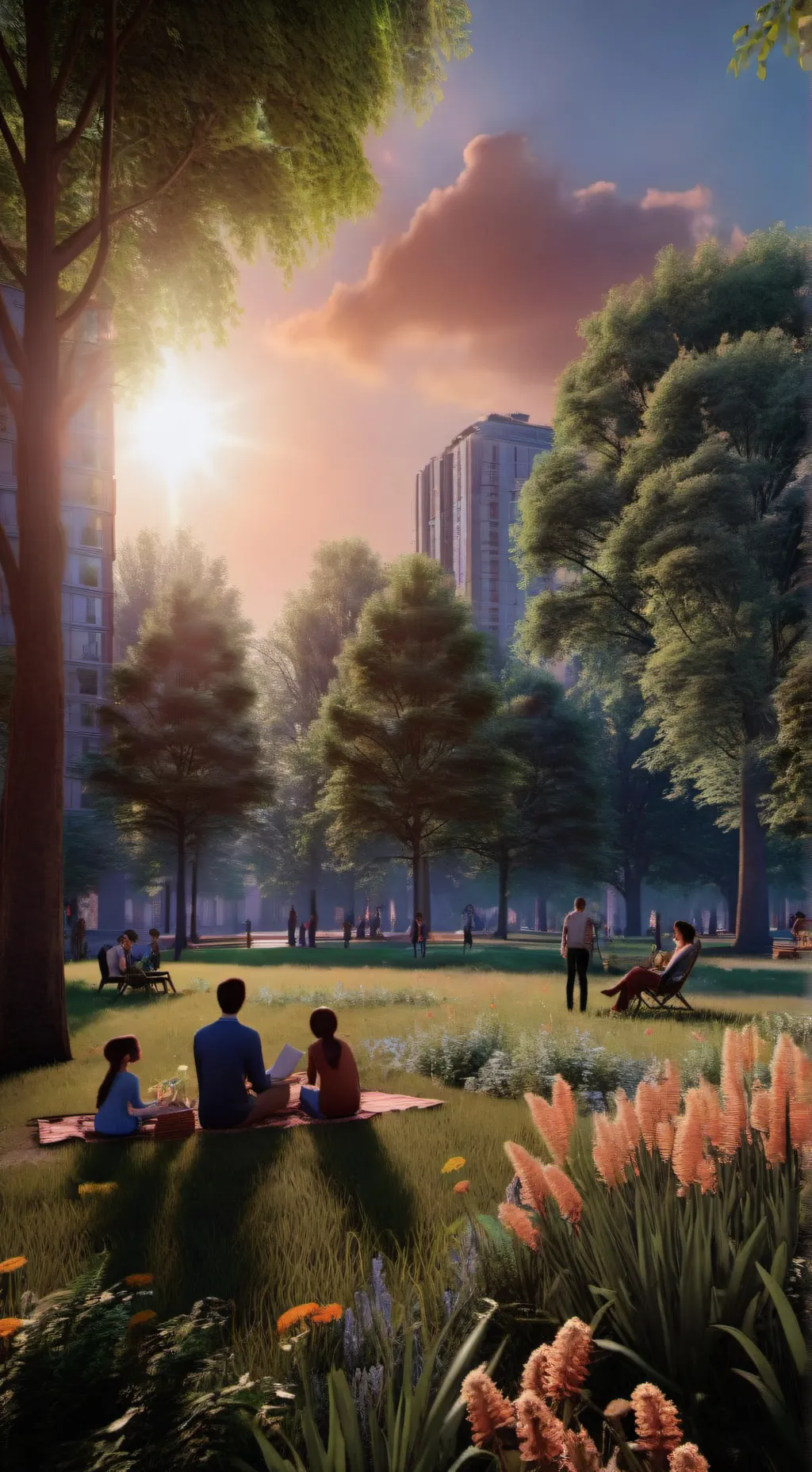 ai character: Nice Day background