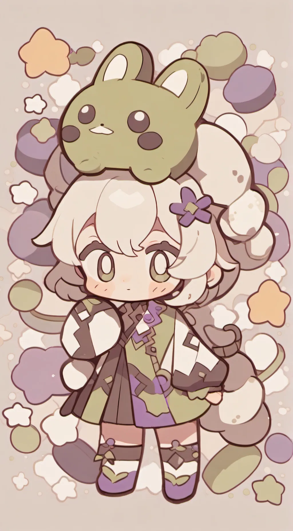 ai character: Looey dandys world background