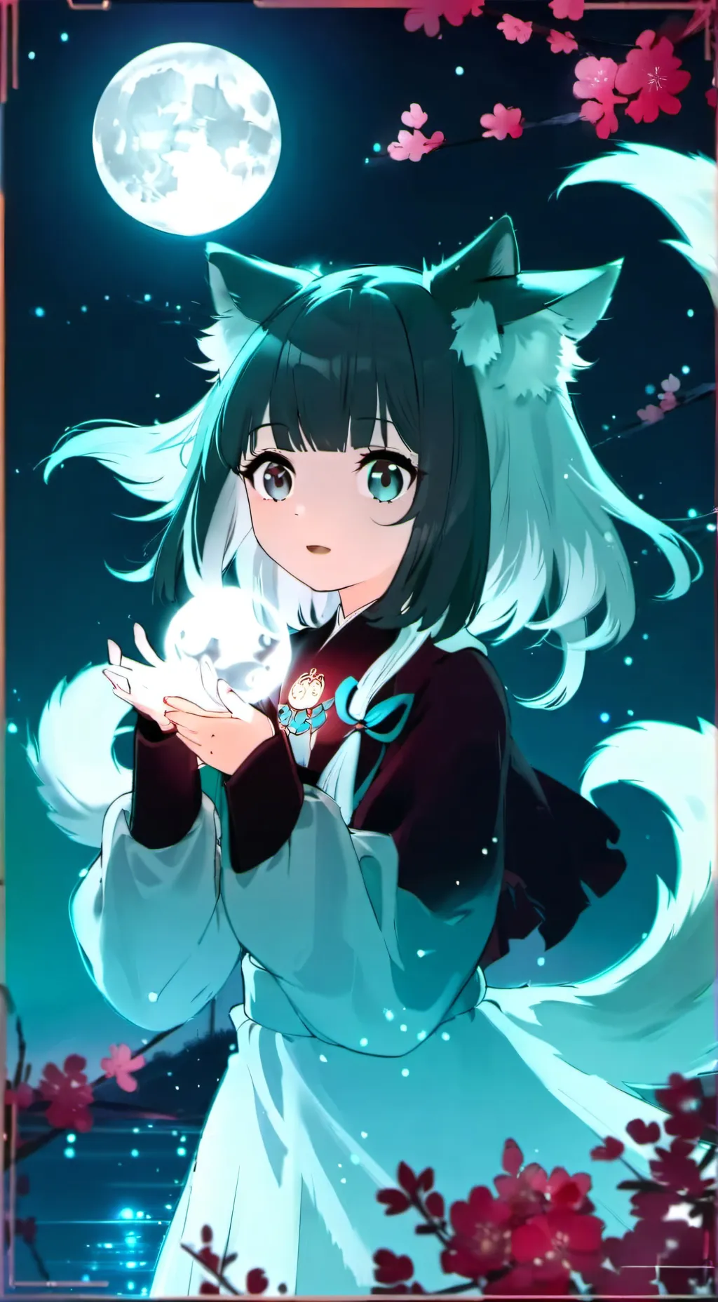 ai character: Mia  background