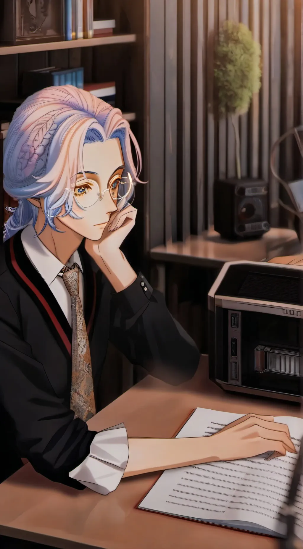 ai character: rindou background